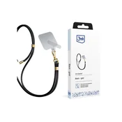 3mk 3MK ETUI EASYCLIP ZA TELEFON ČRNO ZLATO ZA IPHONE 13 14 15, (21969969)