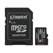 Kingston Micro SD 128GB + SD adapter Canvas Select Plus SDCS3 ( 83203 )