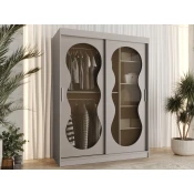 Garderobna omara Hartford 528 (Kašmir) Kašmir, 200x150x62cm, Vrata omareVrata omare: Drsna