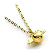 Ogrlica The Carat Shop Harry Potter - Golden Snitch - zlate barve (WNX3D004)
