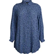 Zizzi Bluza Vwisma safir / črna / bela