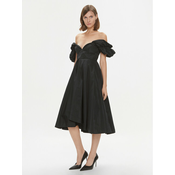 Pinko Cocktail obleka Sorgente 101972 Y3LE Črna Regular Fit