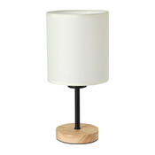 Brilagi - Stona lampa NUBILA WOOD 1xE27/25W/230V hrast/crna/krem