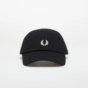 Čepica FRED PERRY Pique Classic Cap Black/ Snowwhite Universal