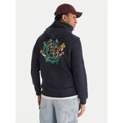 Element Majica dugih rukava Midnight PO ELYSF00303 Tamnoplava Regular Fit