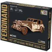 Rayher. Lesena 3D sestavljanka avto Ferdinand