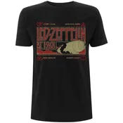 Led Zeppelin Majica Zeppelin & Smoke Unisex Black 2XL