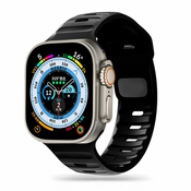 JEREMEN DOOP ICON LINE APPLE WATCH 4/5/6/7/8/9/SE/ULTRA 1/2 (42/44/45/49 MM) BLACK