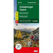 Schladminger Tauern - Radstadt - Dachstein 1:50 000 / turistická mapa