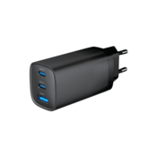 Power Delivery Charger 1xA 2xC GaN 65W Black