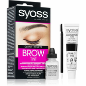 Syoss Brow Tint barva za obrvi odtenek Black 10 ml