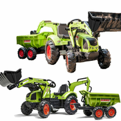 Falk traktor na pedale s prikolicom Class avec 3+