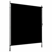 VIDAXL zunanje rolo senčilo (200x270cm), antracitno