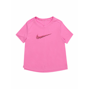 Nike G NK ONE SS TOP GX VNR, djecja majica, roza FN9019