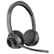 POLY Voyager 4320 UC Slušalice Bežično Obruč za glavu Ured / pozivni centar USB Tip-A Bluetooth Crno