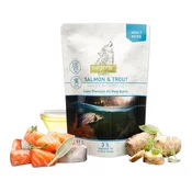 Isegrim sosic za pse - losos i pastrmka 410g
