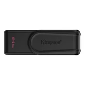 KINGSTON 64GB prenosni USB 3.2 Gen 1 DataTraveler Exodia S Black/Black