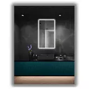 shumee LED osvetljeno ogledalo 85x100 vodoodporno IP65, obešalno navpično in vodoravno