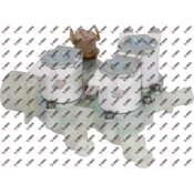 Elektromagnetni ventil RPE, štirismerni, 180°