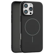 Velvet Touch MagSafe maska za iPhone 15 Pro Max - Crna