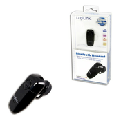 LogiLink Bluetooth V2.0 Earclip Headset Slušalice Bežicno Pozivi/glazba Crno