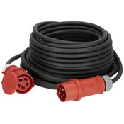 BRENNENSTUHL Podaljšek 25m s faznim pretvornikom H07RN-F5G4.0 CEE400V/32A Brennenstuhl 1169390250 tok podaljšek 32 A črna 25 m, (20519078)