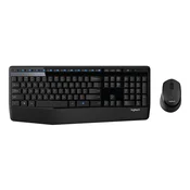 Logitech Tipkovnica +MIŠ Bežicna Desktop MK345 Combo, HR gravura
