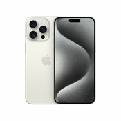 APPLE pametni telefon iPhone 15 Pro Max 8GB/512GB, White Titanium