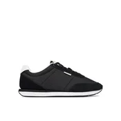 Calvin Klein Superge Retro Runner Ripstop Aop Ny HM0HM02140 Črna