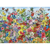 Cobble Hill - Puzzle Vrt metuljev - 1 000 kosov