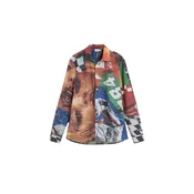 Desigual Srajca temno modra / rjava / svetlo siva / rjasto rdeča