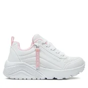 Skechers UNO LITE - EASY ZIP, djecje patike za slobodno vrijeme, bijela 310387L