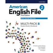 American English File: Level 2: Student Book/Workbook Multi-Pack B with Online Practice