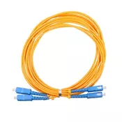 Extralink Patchcord SC/UPC-SC/UPC G652D, SM, duplex, 3.0m ( 6197 )
