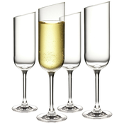 Set caša za šampanjac Villeroy & Boch NewMoon 4-pack