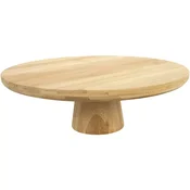 Gastro lesen servirni pladenj na podstavku, 90 mm, dolžina: 280 mm, širina: 280 mm