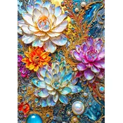 Enjoy - Puzzle Perleskantne vodne lilije - 1 000 kosov