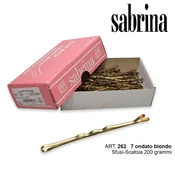Sabrina ball clip n.7 ob-loose 200 grams wavy blonde