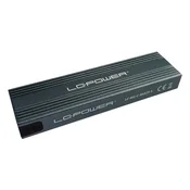 IcyBox M.2 LC-M2-C-MULTI-3 LC-Power USB3.2 M.2-SSD-Gehäuse (NVMe & SATA)