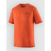 Patagonia Cap Cool Merino Blend Graphic Lycra coal orange