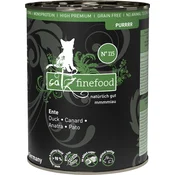 catz finefood Mačja hrana Purrrr No. 115 - raca - 400 g