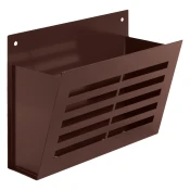 Zebrova košara za letake RAL8016 rjava RAL 8016/Rjava