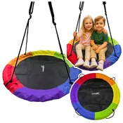 slomart LEAN SPORT Vrtna gugalnica 'gnezdo', pisana, 100cm