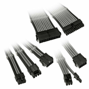 Kolink Core Adept Braided Cable Extension Kit - Grey COREADEPT-EK-GRY