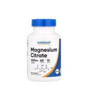 Nutricost – Magnezijev citrat 420 mg, 60 kapsul