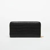 Denarnica Calvin Klein Ck Croc Long Zip Around LV04F1096G Črna