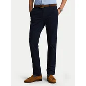 Polo Ralph Lauren Chino hlače 710644988002 Mornarsko modra Slim Fit