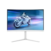 Philips Evnia 32M2C5501 - 31.5 inches (2560x1440) QHD curved gaming monitor 180 Hz 0.5 ms FreeSync Premium 2x HDMI 2.0 1x DisplayPort1.4 white