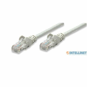 Kabel Intellinet, patch CAT5e, U/UTP, siv, 0.5m