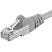 Premiumcord Povezovalni kabel FTP, CAT6, AWG26, 5 m, siv